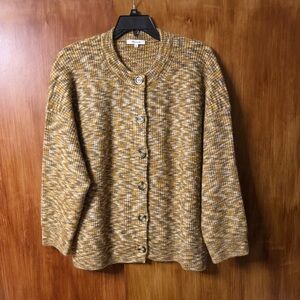 Madewell Space-Dyed Winstead Knit Wool Blend Cardigan Sweater | Women’s Plus XXL